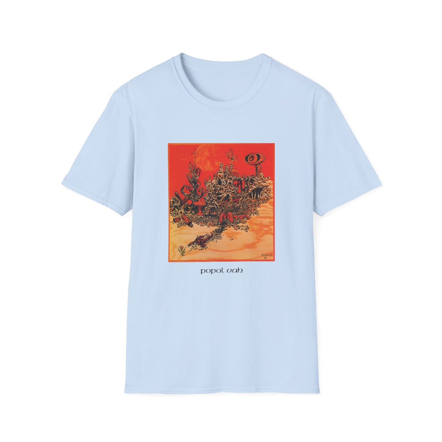 popol ace / ex popol vuh 1972 album cover tshirt