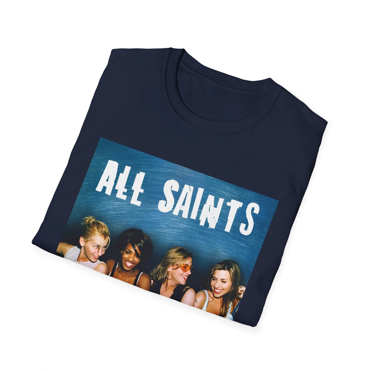 all saints on a couch on a tshirt