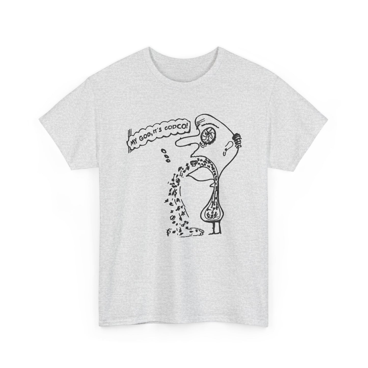 1988 newfoundland comedy tv show codco my god it's codco graphic reproduction tshirt