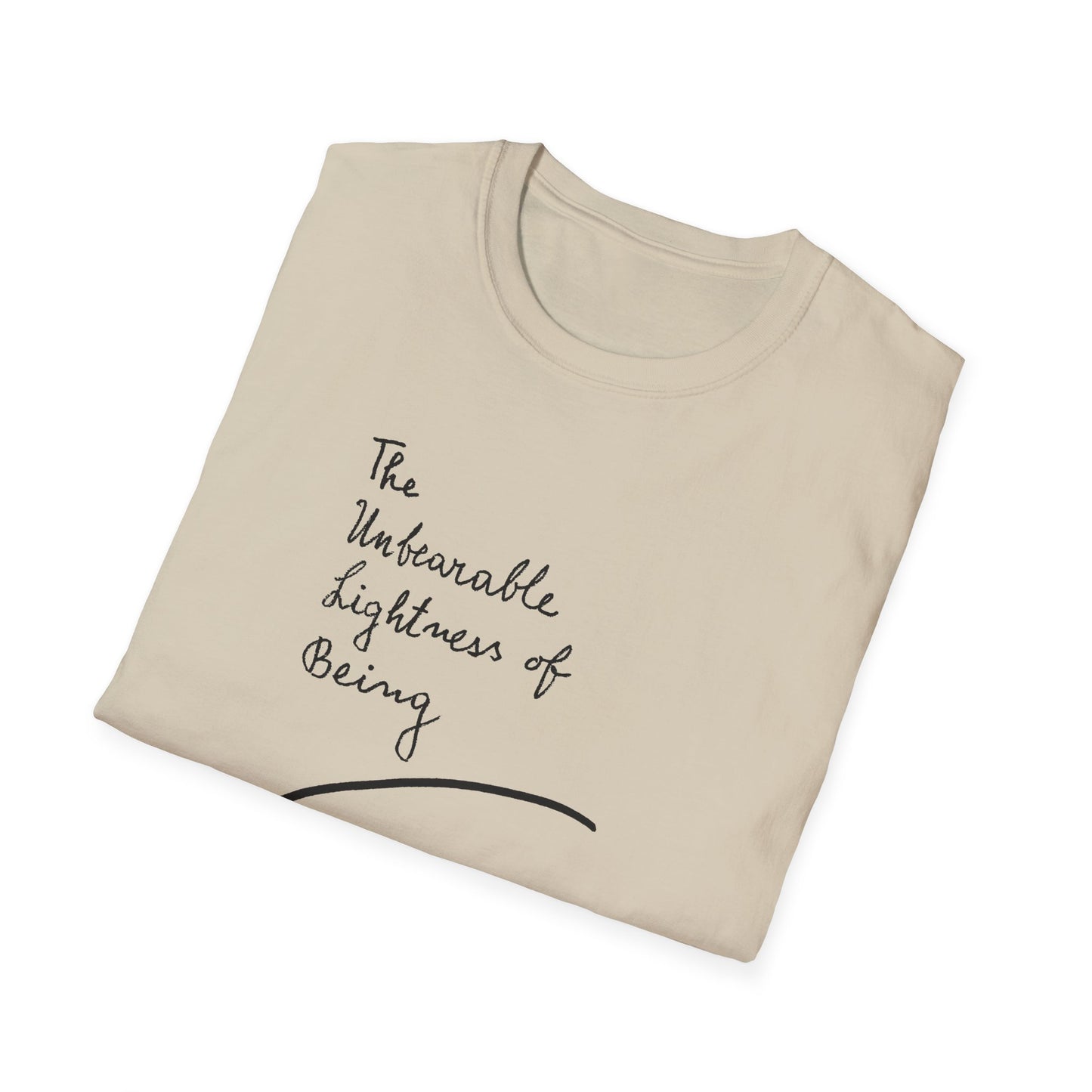 the unbearable lightness of being novel by milan kundera book cover tshirt
