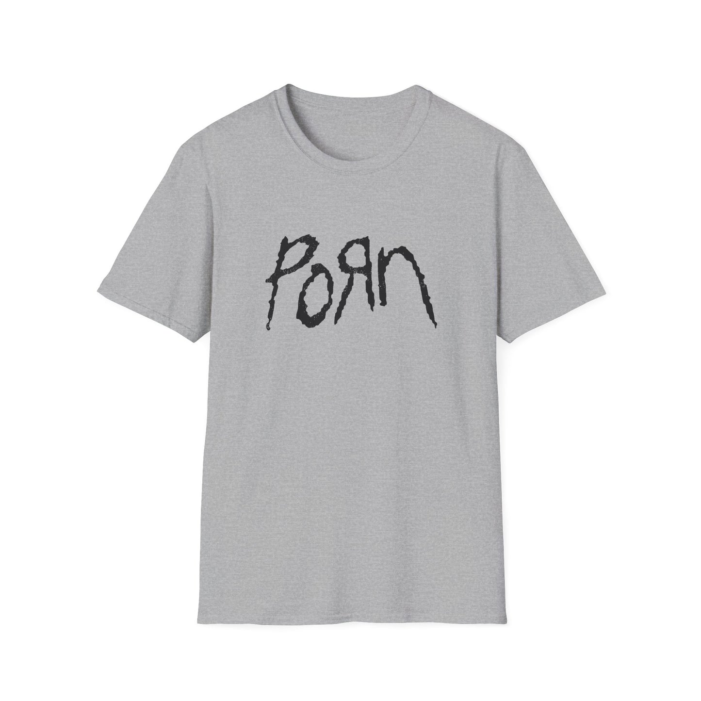 porn in the korn font tshirt 2