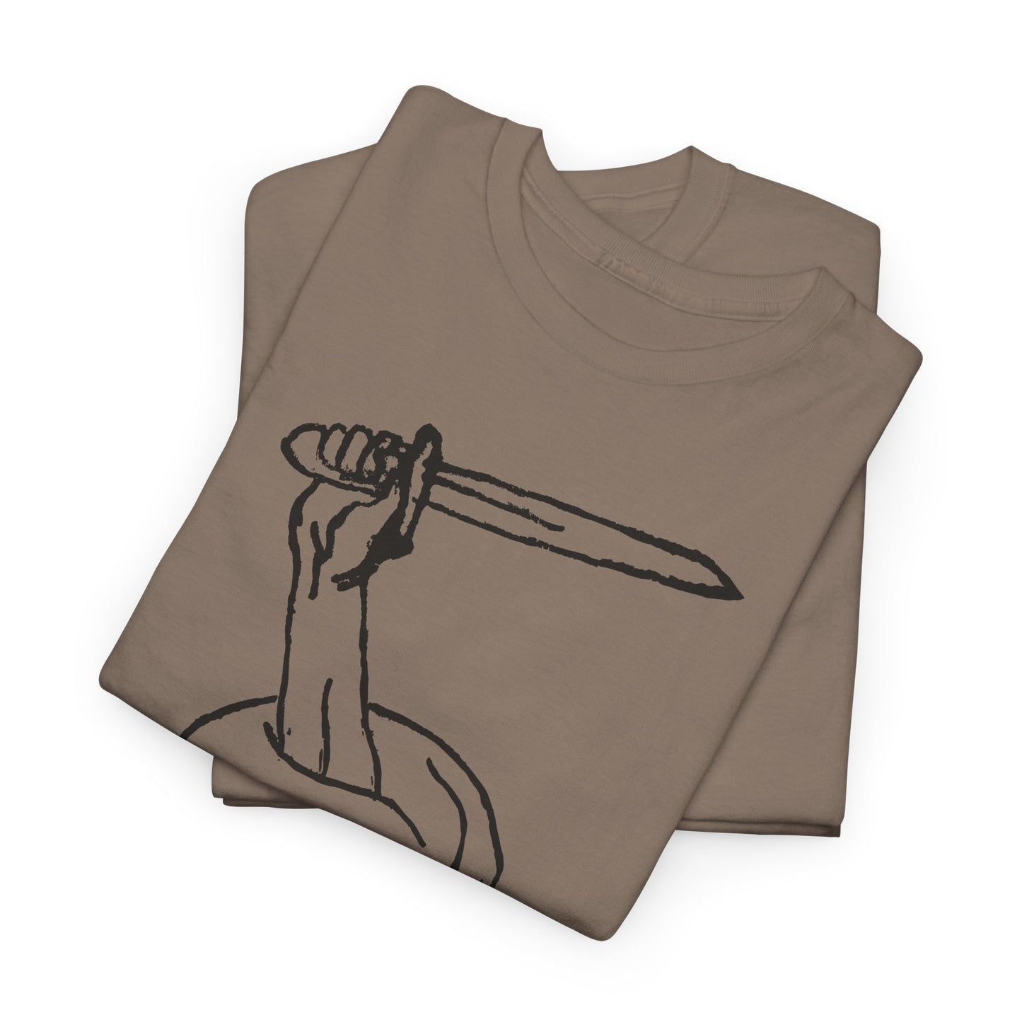 vintage tattoo art arm coming out of skull with sword tshirt
