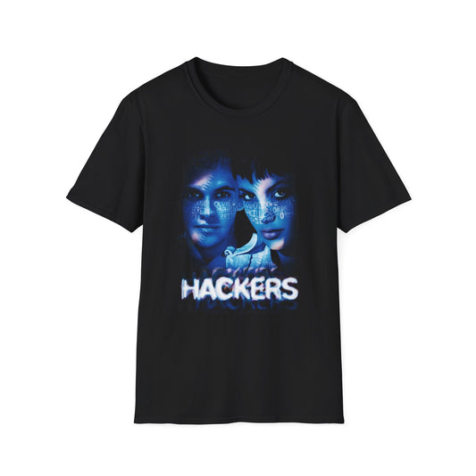 1995 hackers movie poster tshirt