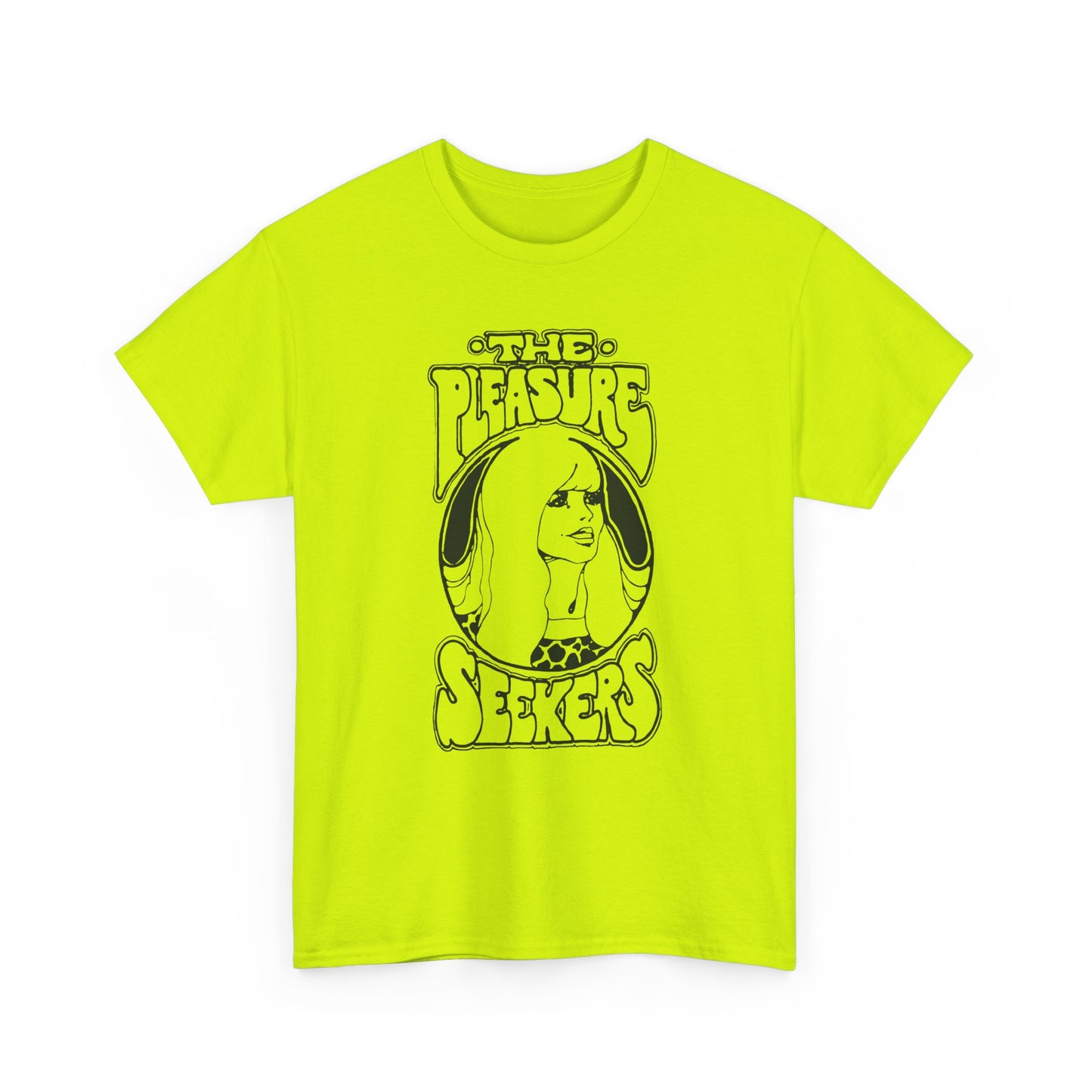 the pleasure seekers 1960s detroit rock n roll band tshirt