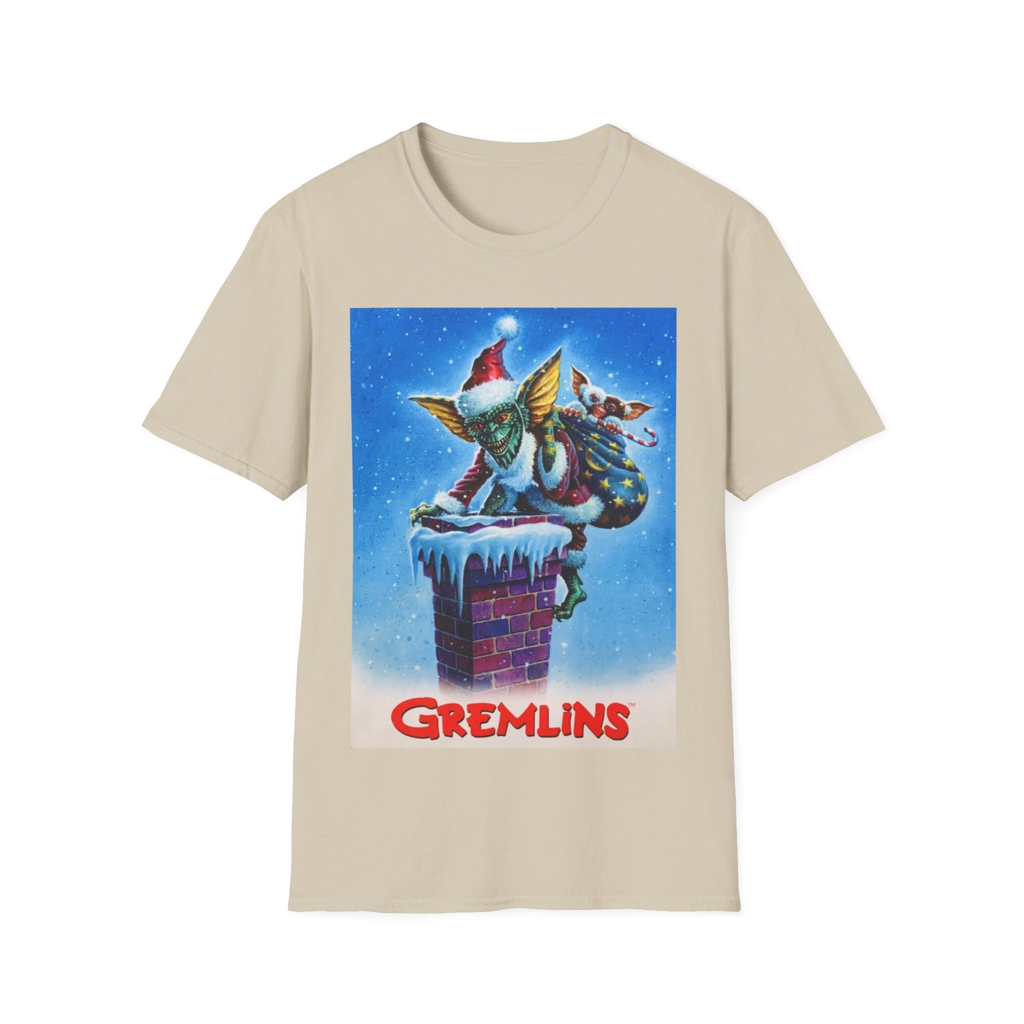 1984 gremlins christmas advertisement tshirt