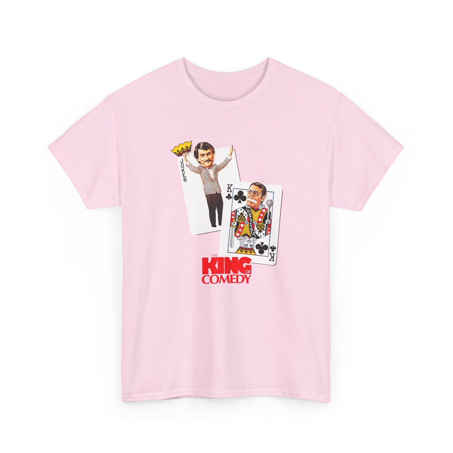 1982 scorsese movie king of comedy poster tshirt