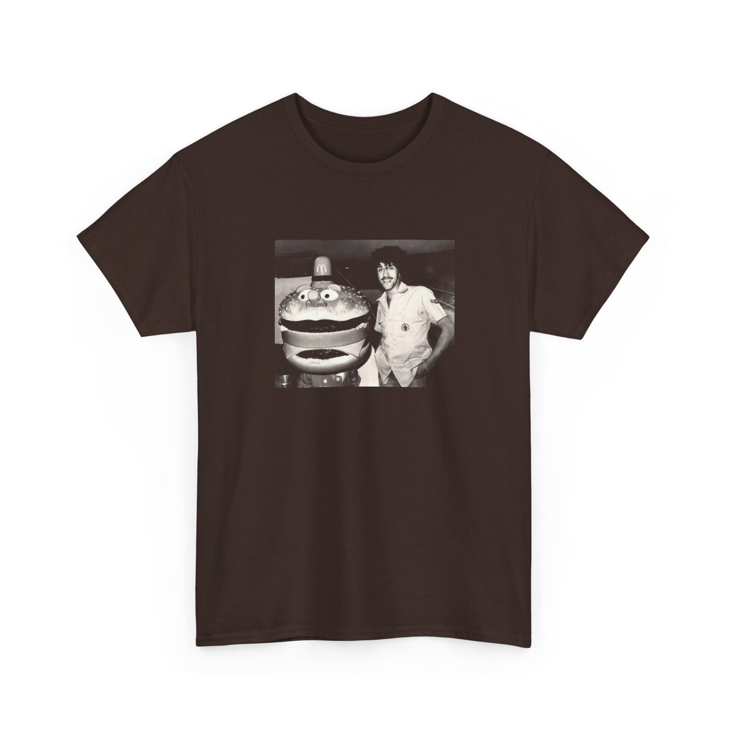 phil lynott and popular burger character photo tshirt