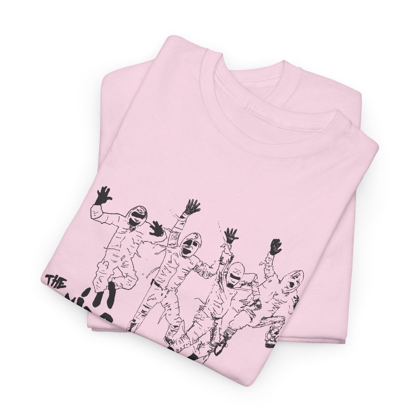 original drawing budget rockers the mummies fan art tshirt