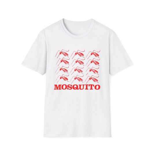 mosquito reproduction red design tshirt