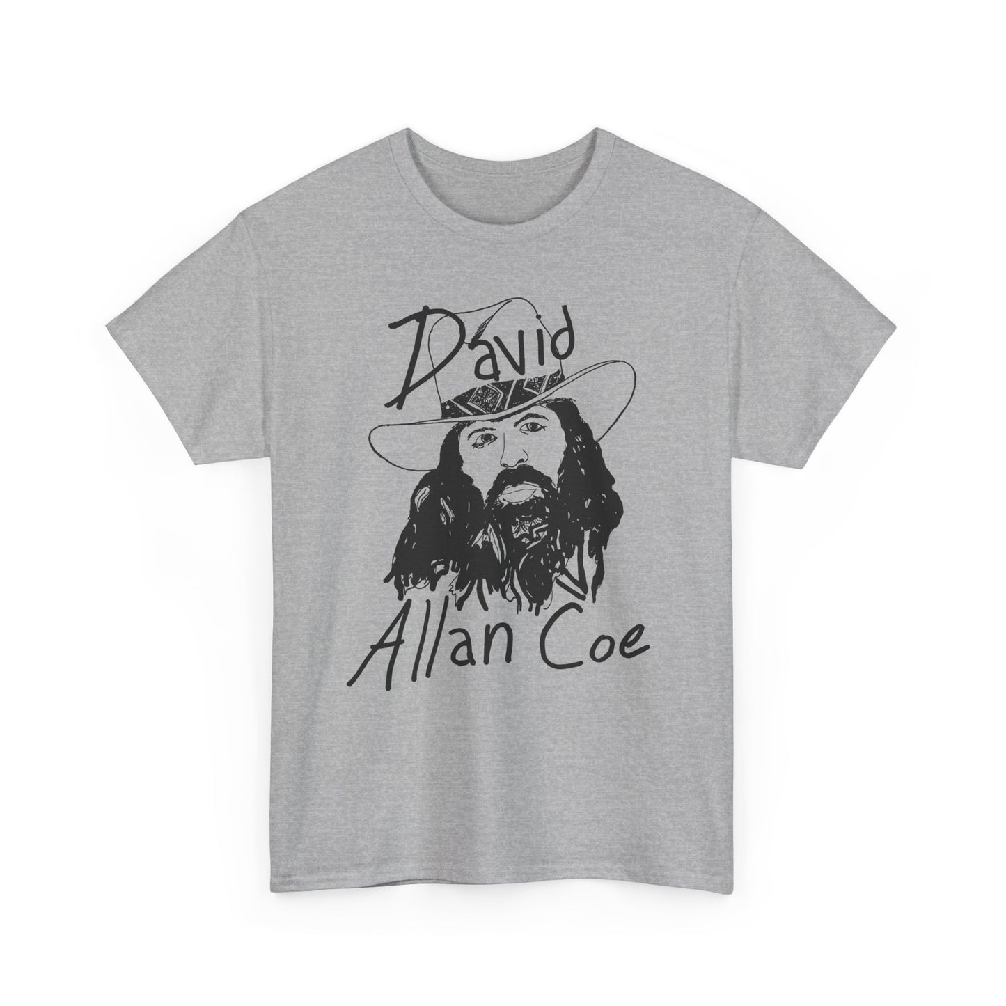 david allan coe fan art drawing tshirt