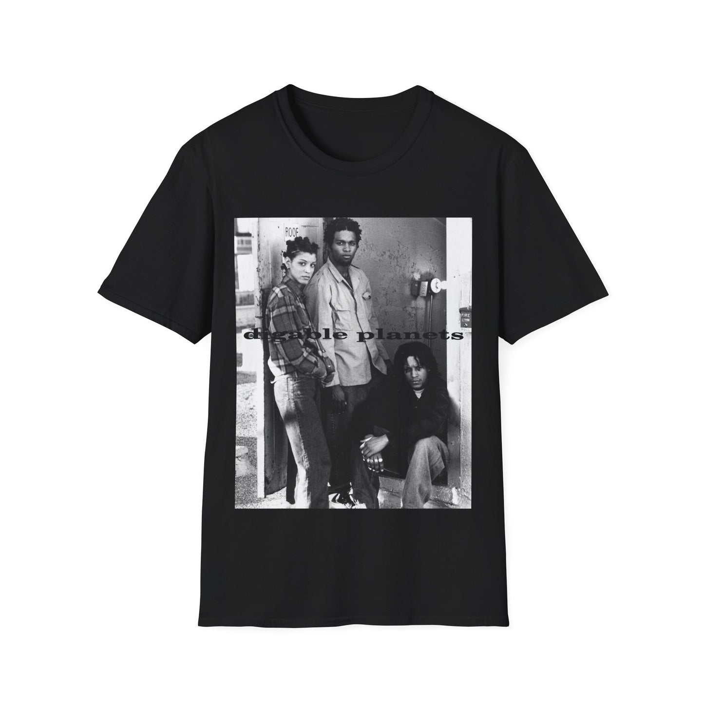 digable planets on the roof photo shoot tshirt