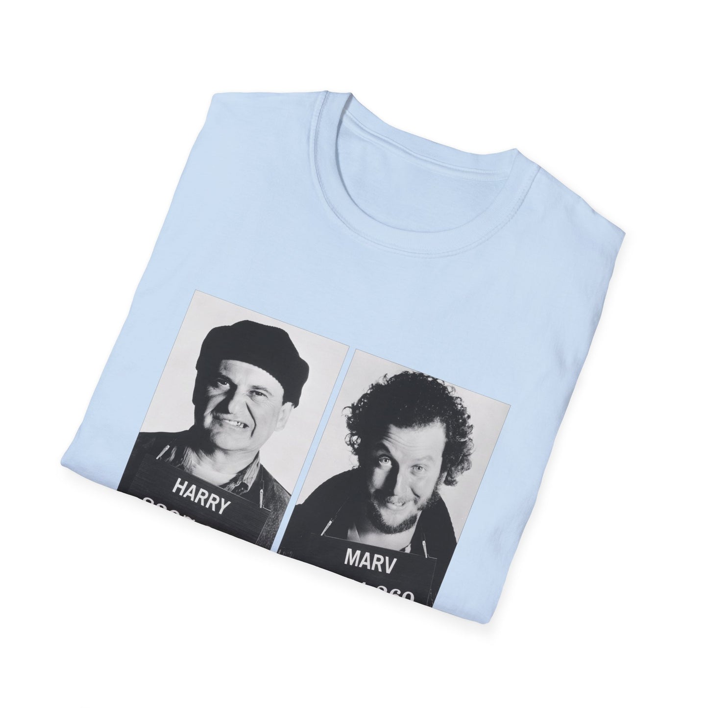harry and marv mugshot christmas tshirt