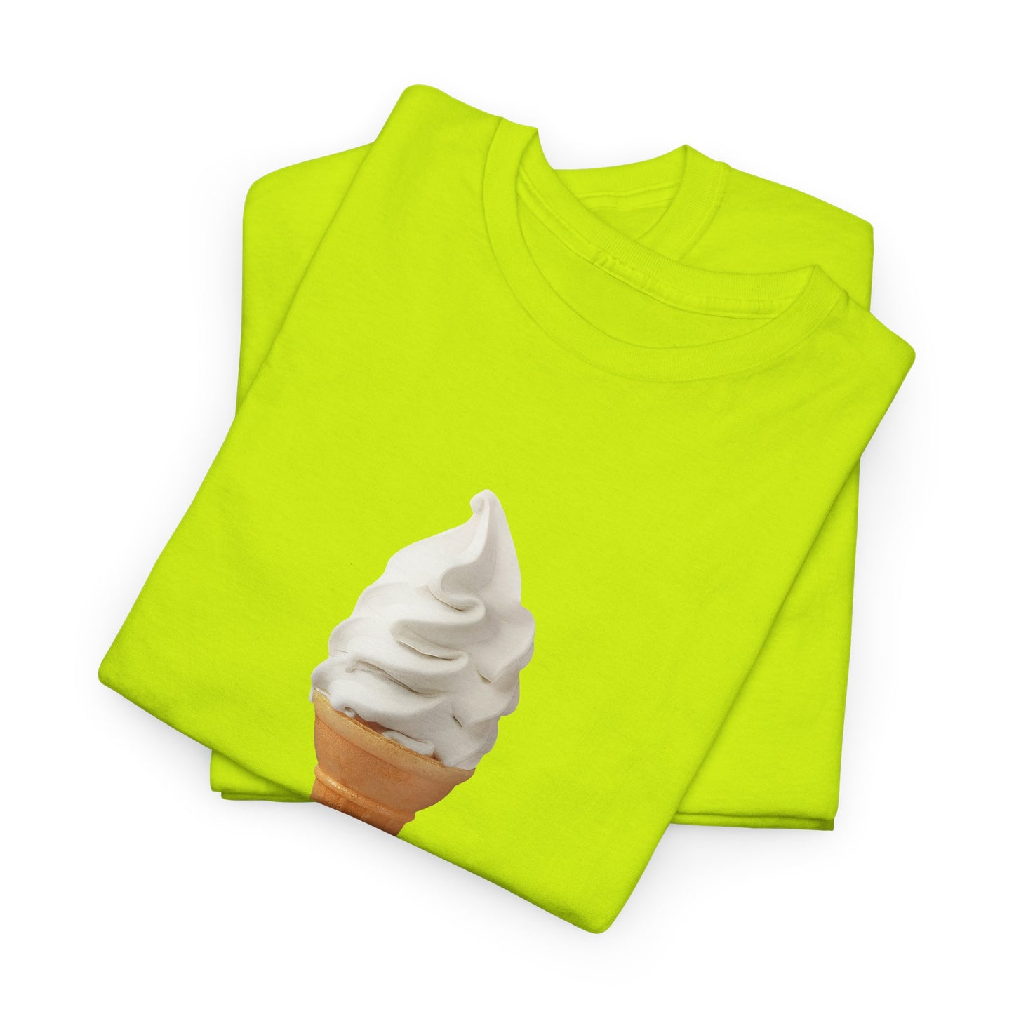 soft vanilla ice cream cone tshirt