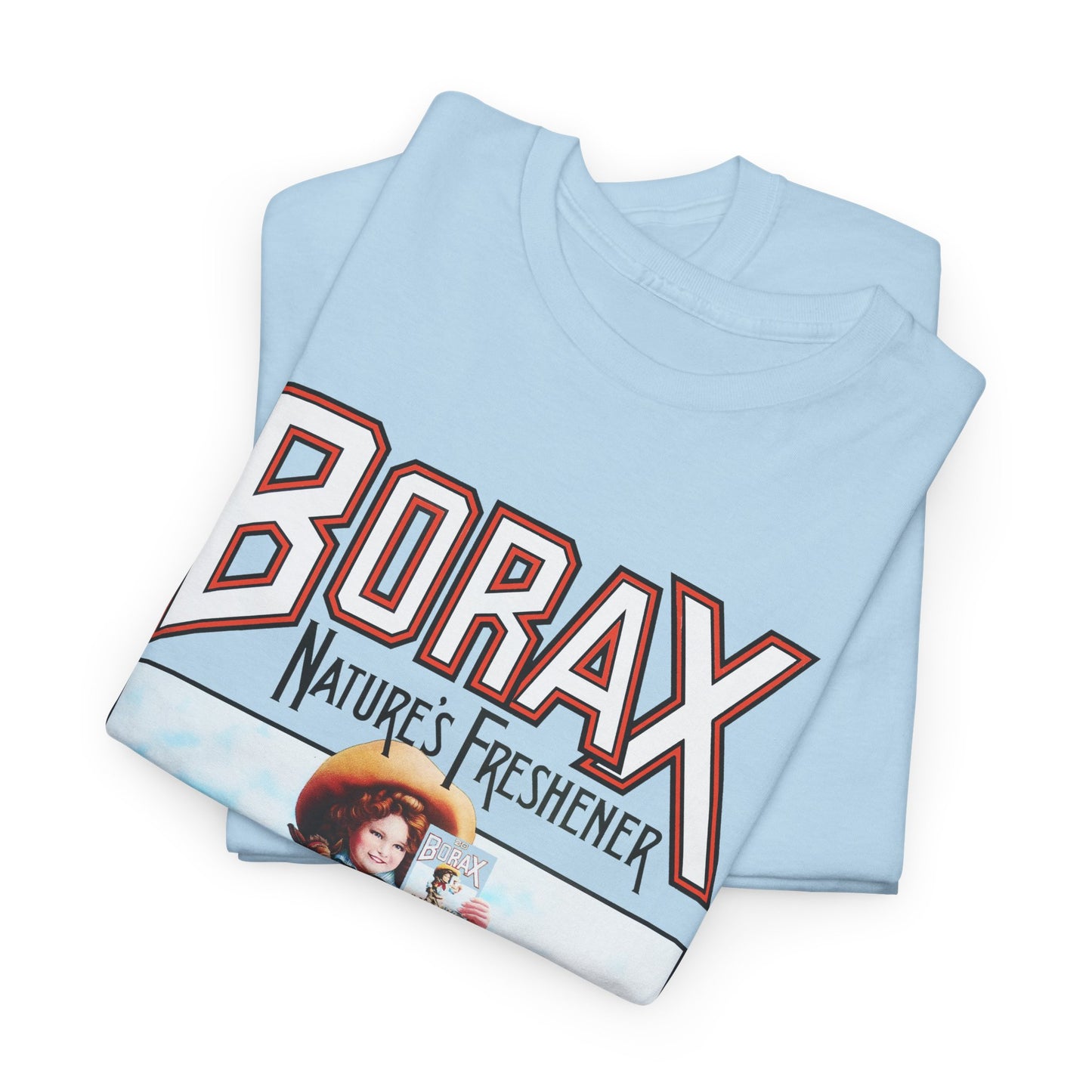 borax nature''s freshener 20 mule team detergent classic logo tshirt
