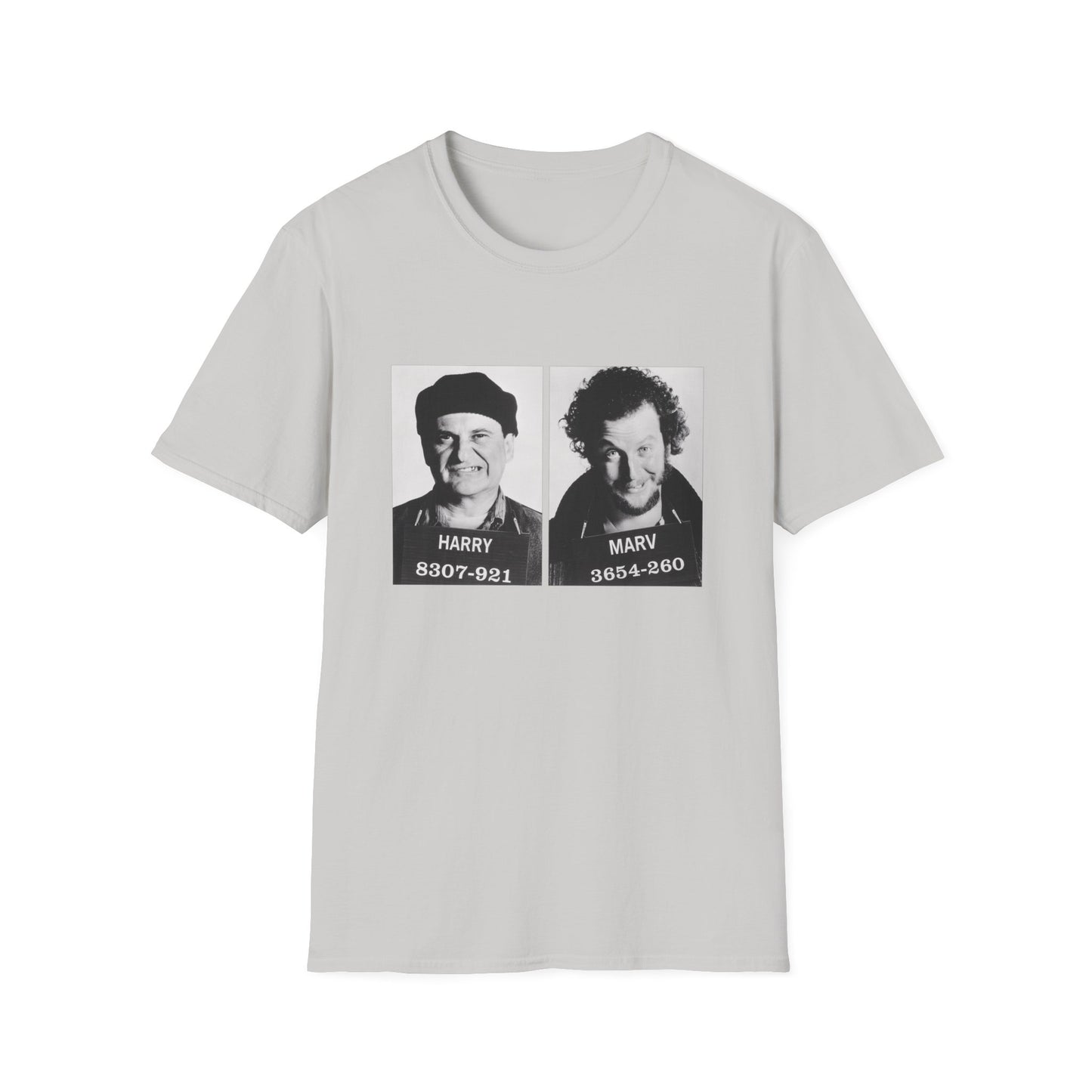 harry and marv mugshot christmas tshirt