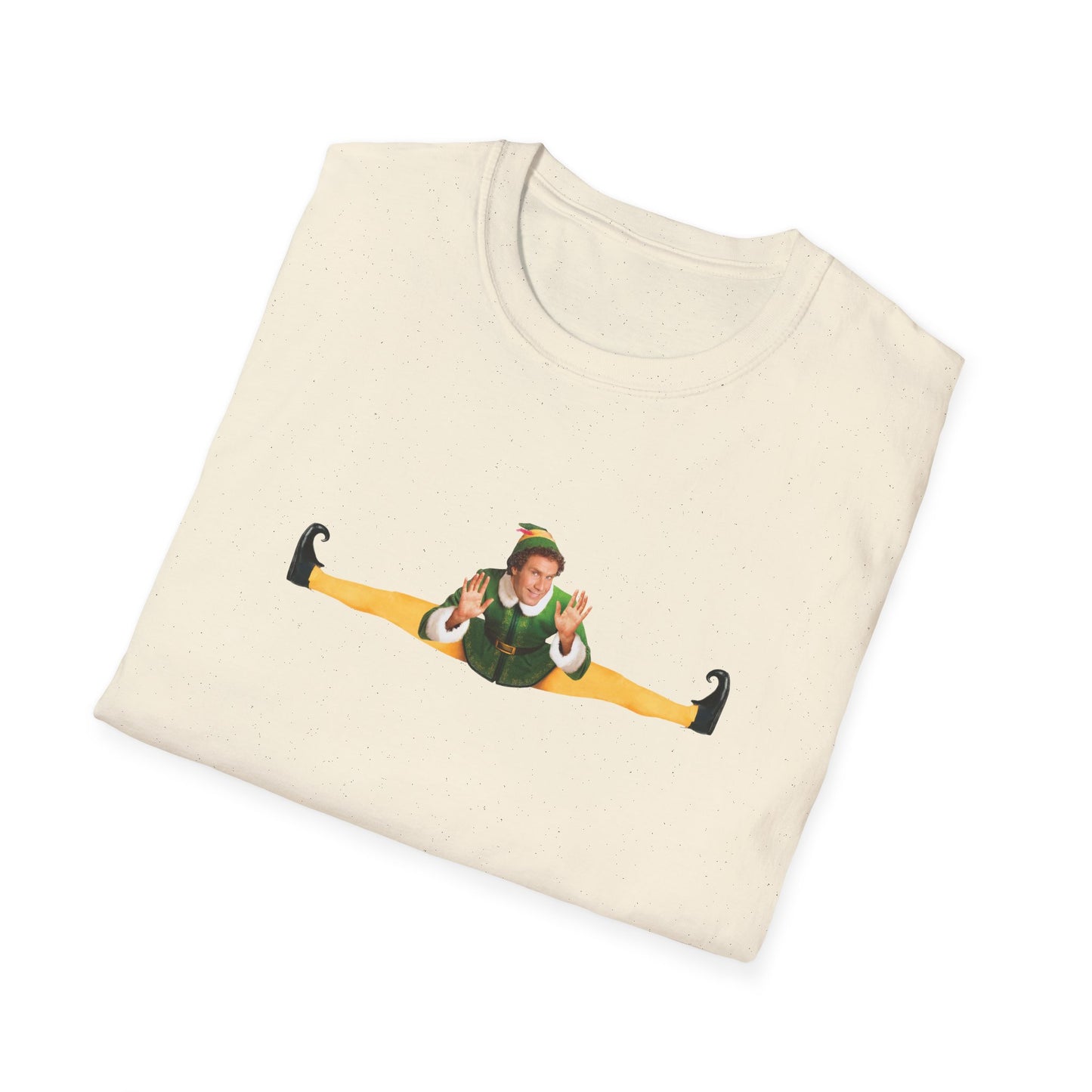 elf 2003 will ferrell doing the splits christmas tshirt