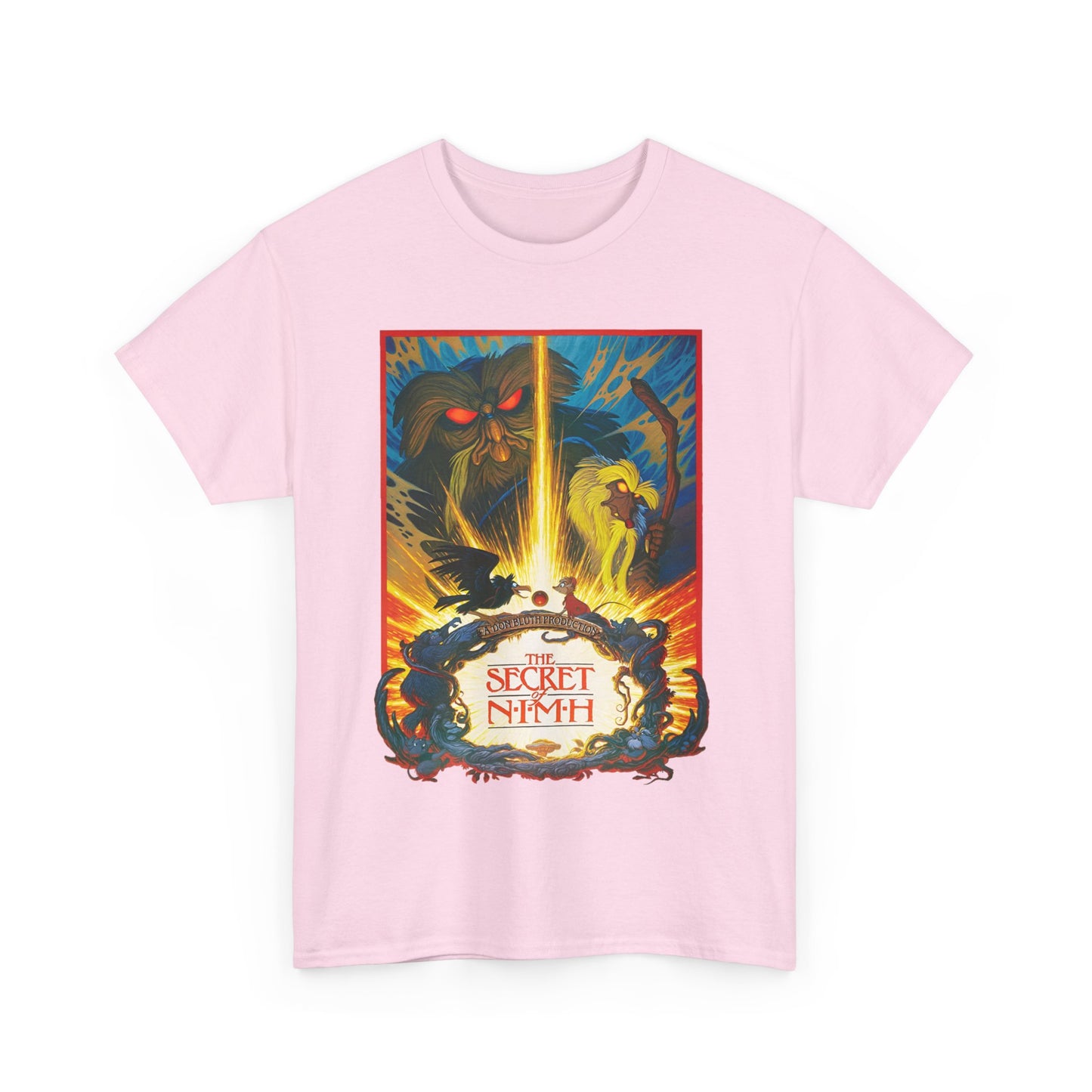 1992 the secret of nimh movie poster tshirt