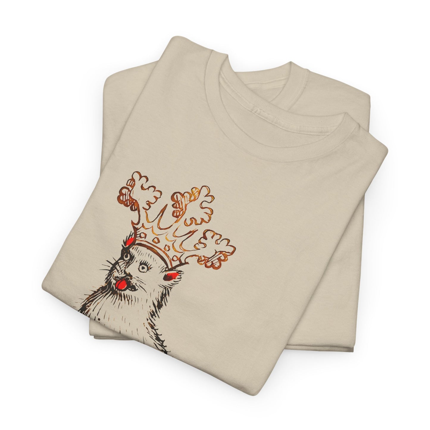 mid 1400s crowned cat from the scheibler armorial manuscript tshirt