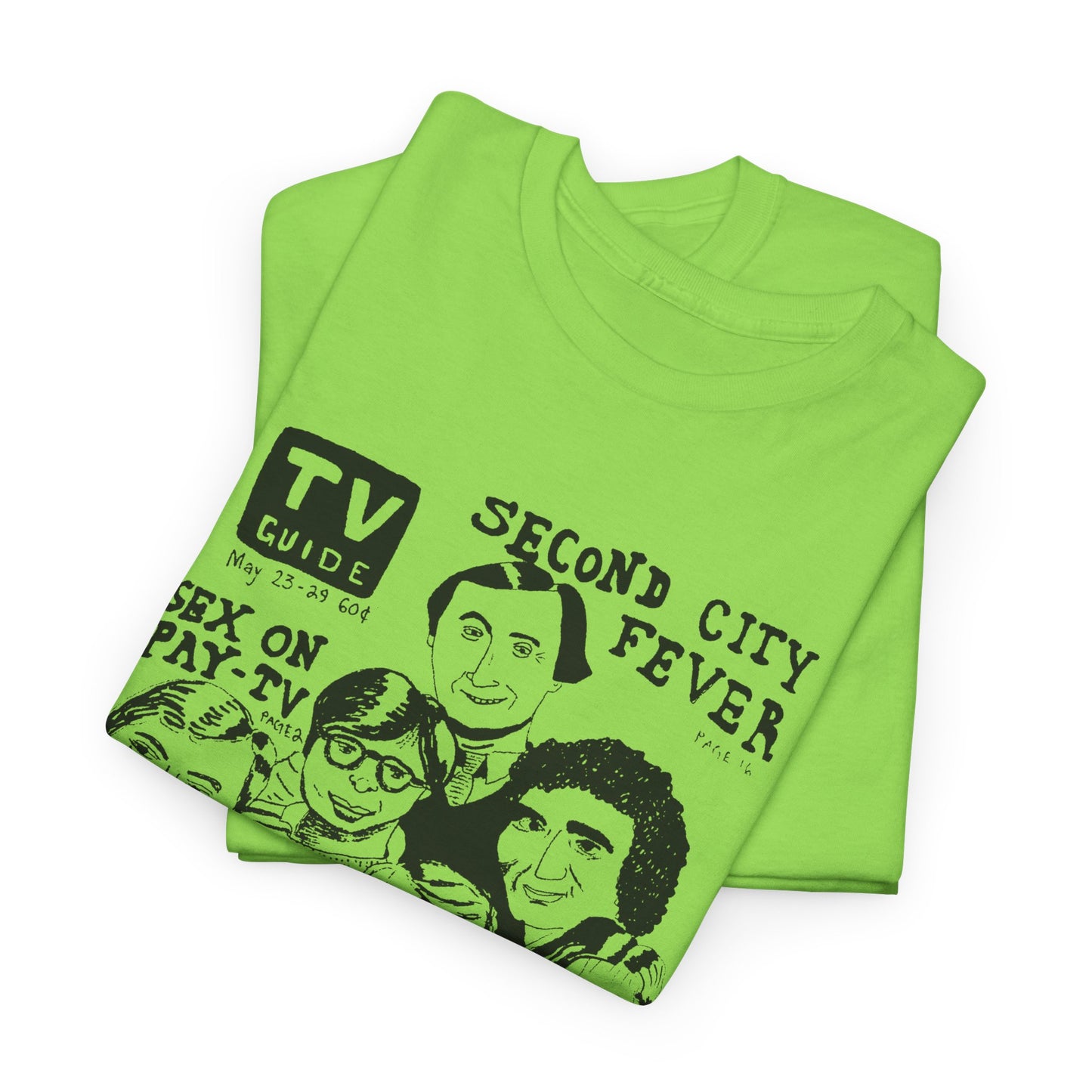 sctv tv guide original sketch tshirt