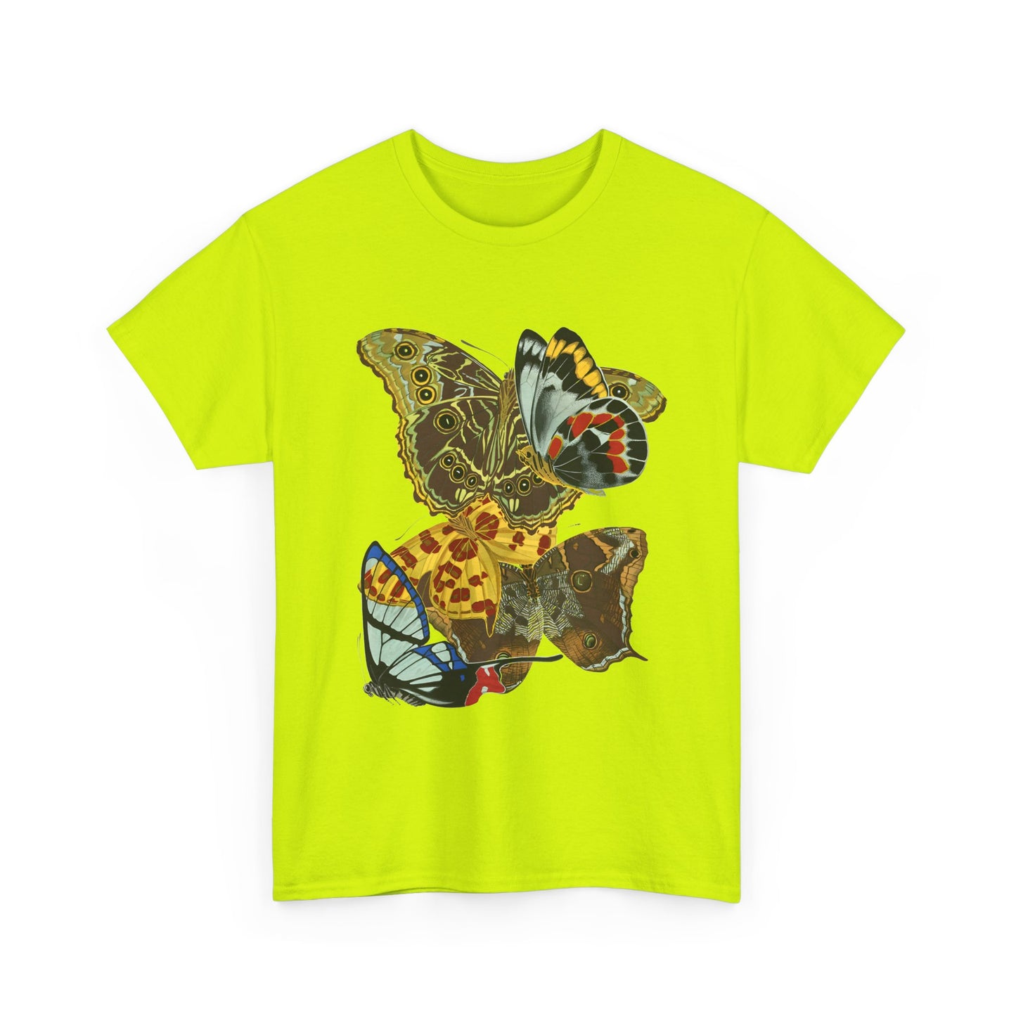 1925 papillons butterfly illustration by emile allain seguy tshirt
