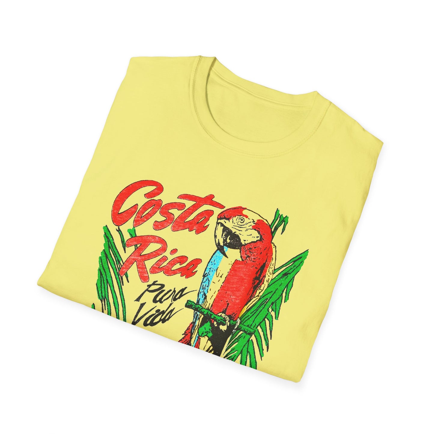 vintage costa rica pura vida pure life reproduction tshirt