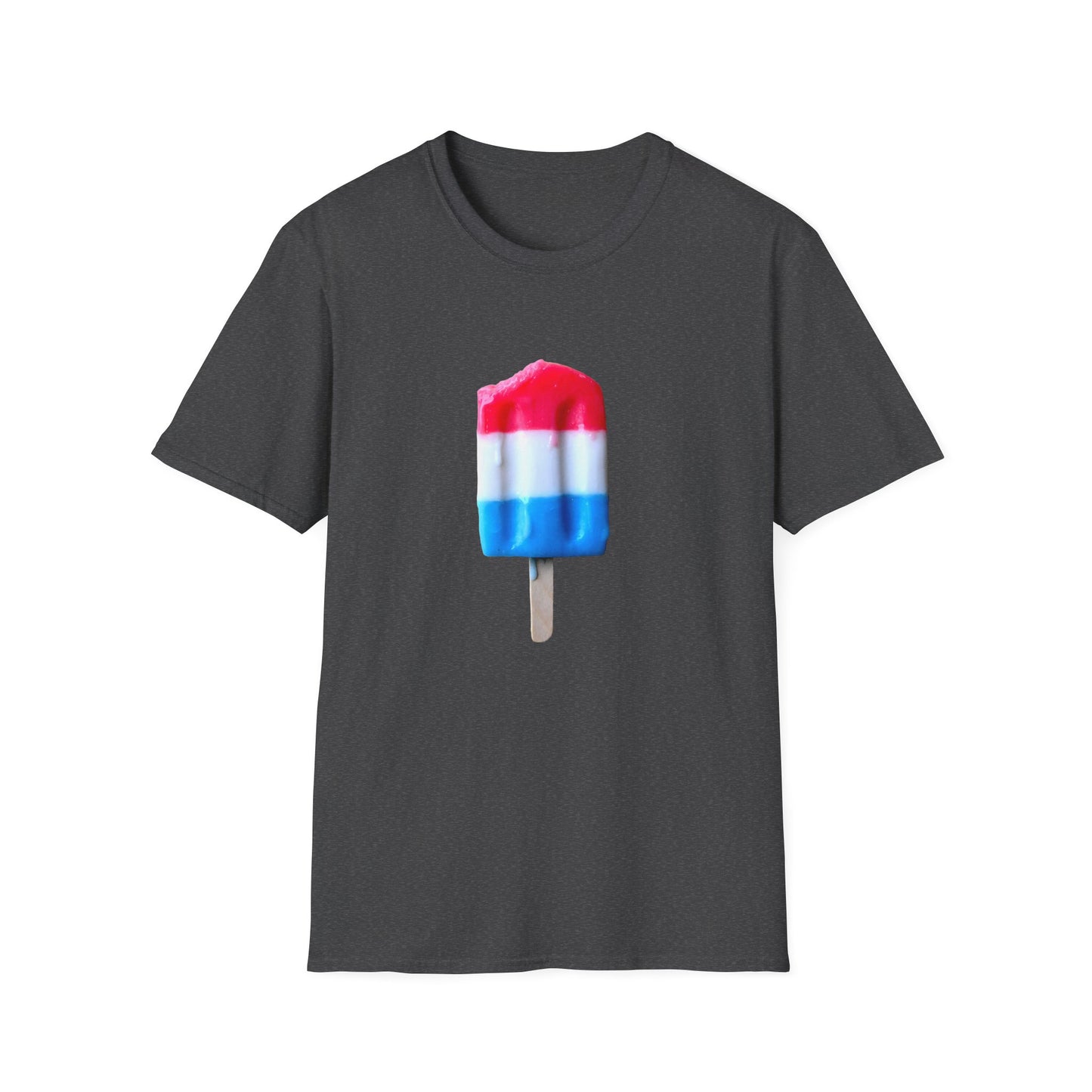 classic red white blue popsicle tshirt