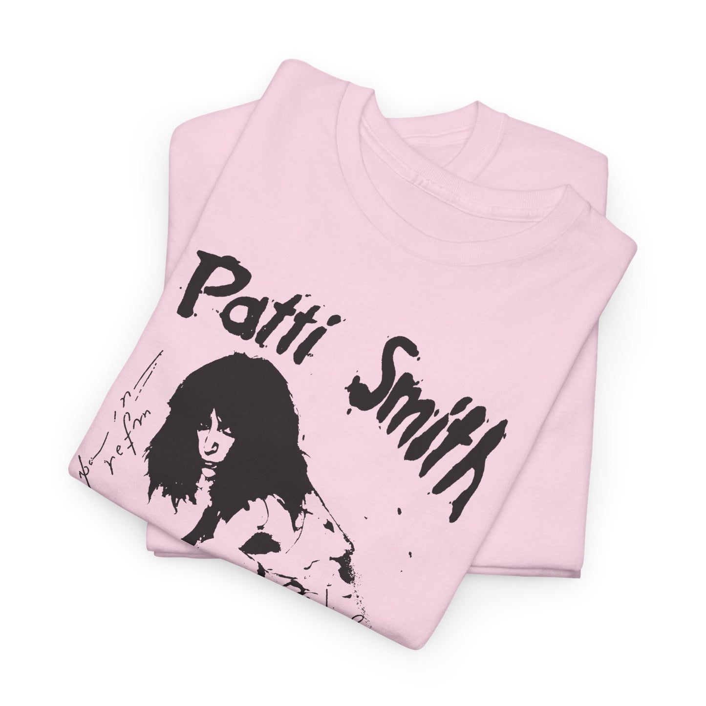 1978 patti smith poetry reading poster custom reproduction tshirt