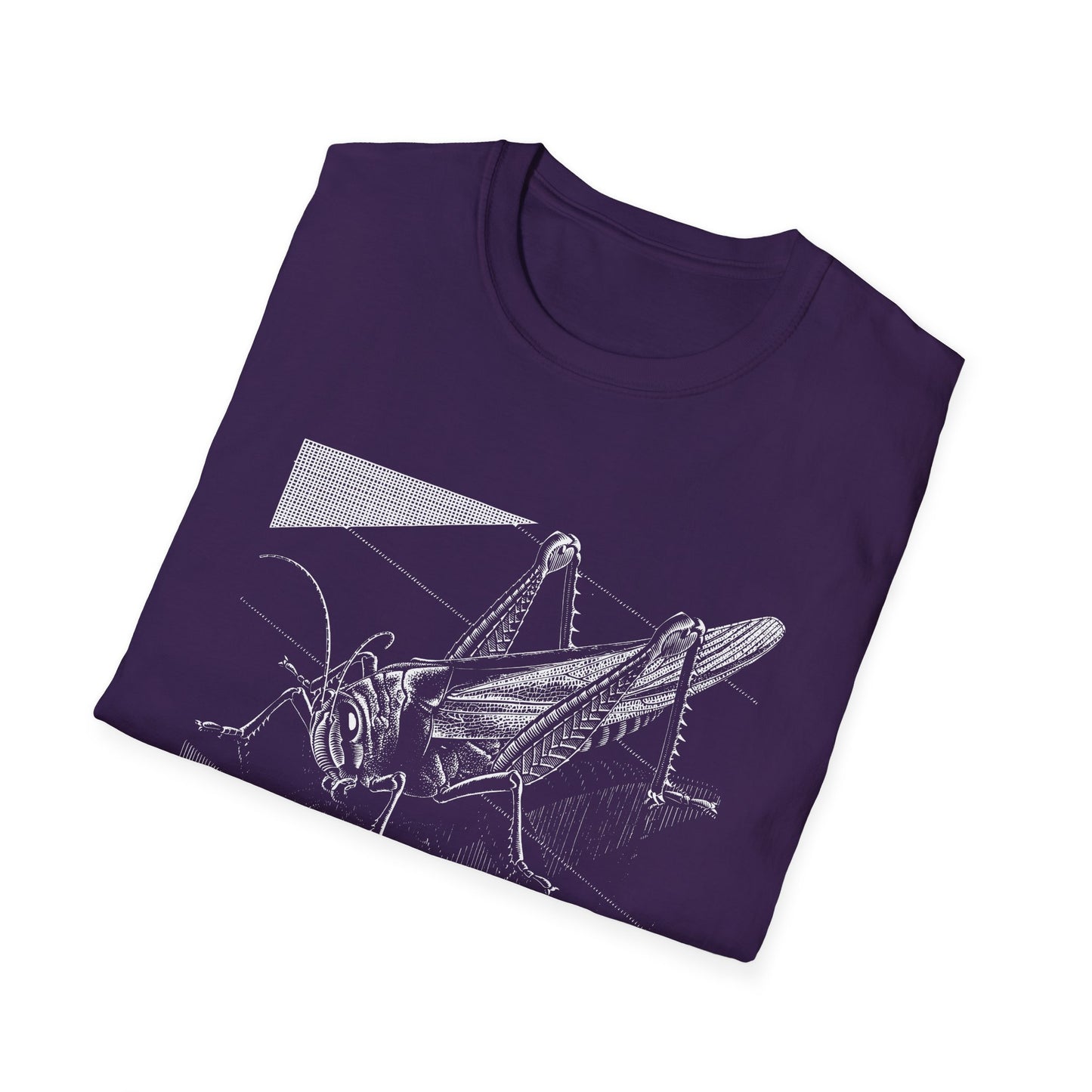 1935 m.c escher grasshopper wood engraving dark tshirt