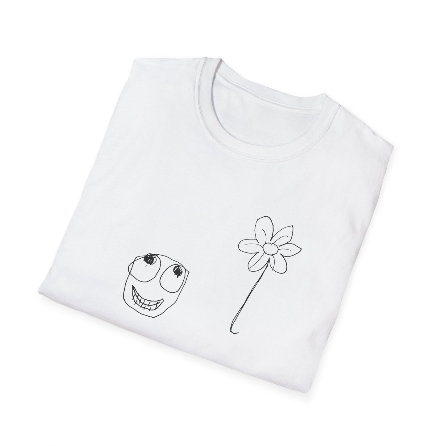 happy little guy original drawing tshirt
