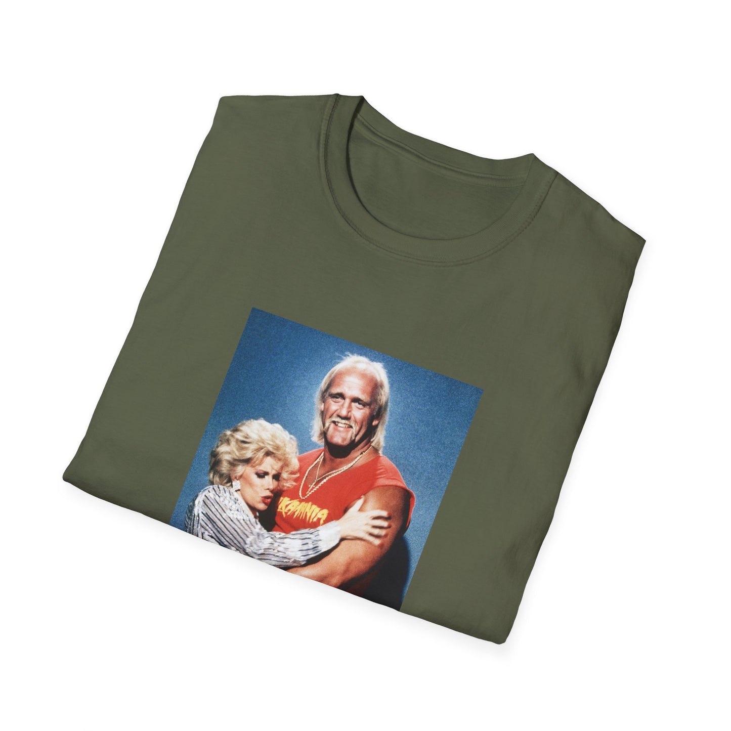 hulk hogan and joan rivers photo tshirt