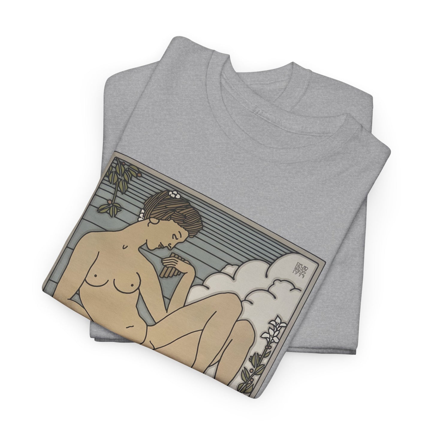 1970s chez panisse garlic festival david lance goines poster reproduction tshirt