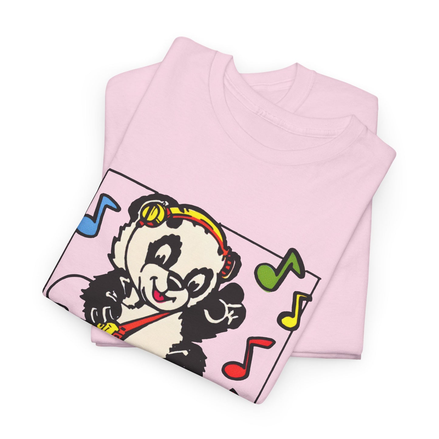 vintage 1980s dancing panda graphic reproduction tshirt