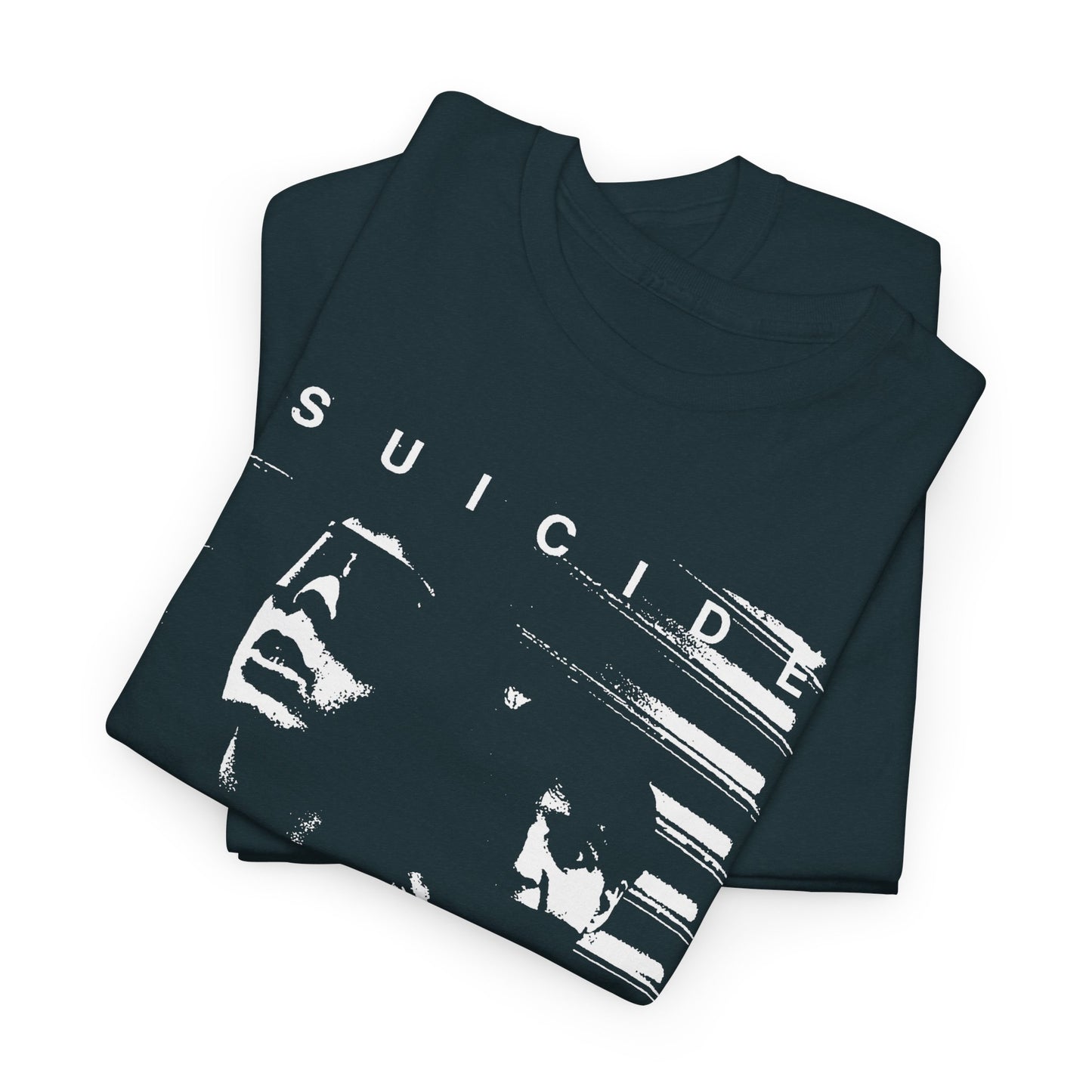1980 zig zag magazine article on the band suicide 100 000 lemmings can't be wrong graphic tshirt