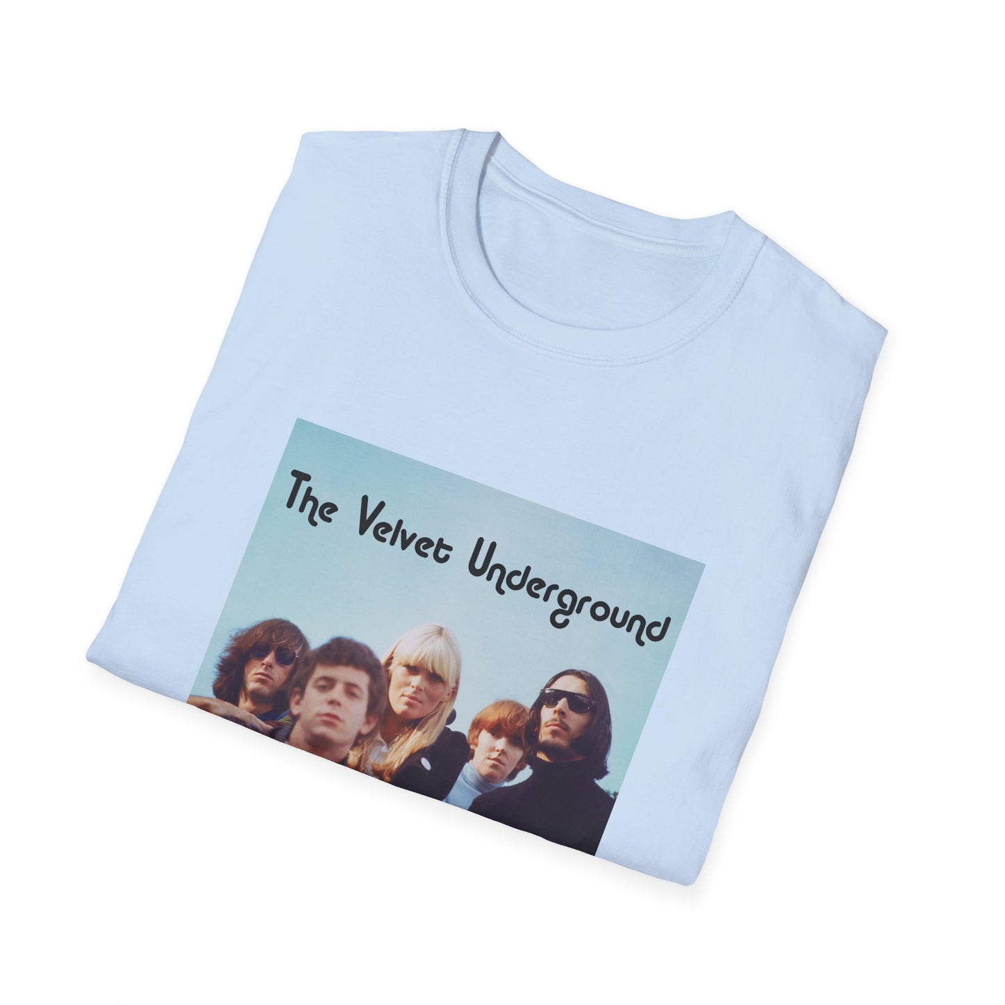 the velvet underground band photo in colour tshirt