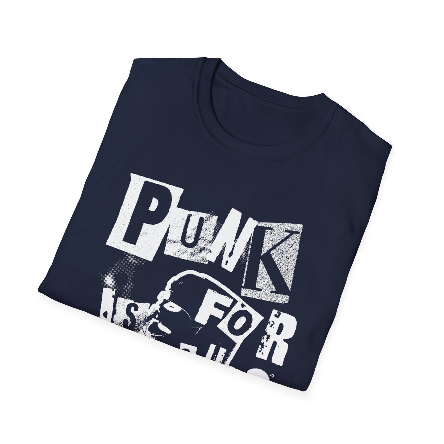 punk is for sure dead spray spaint style tshirt