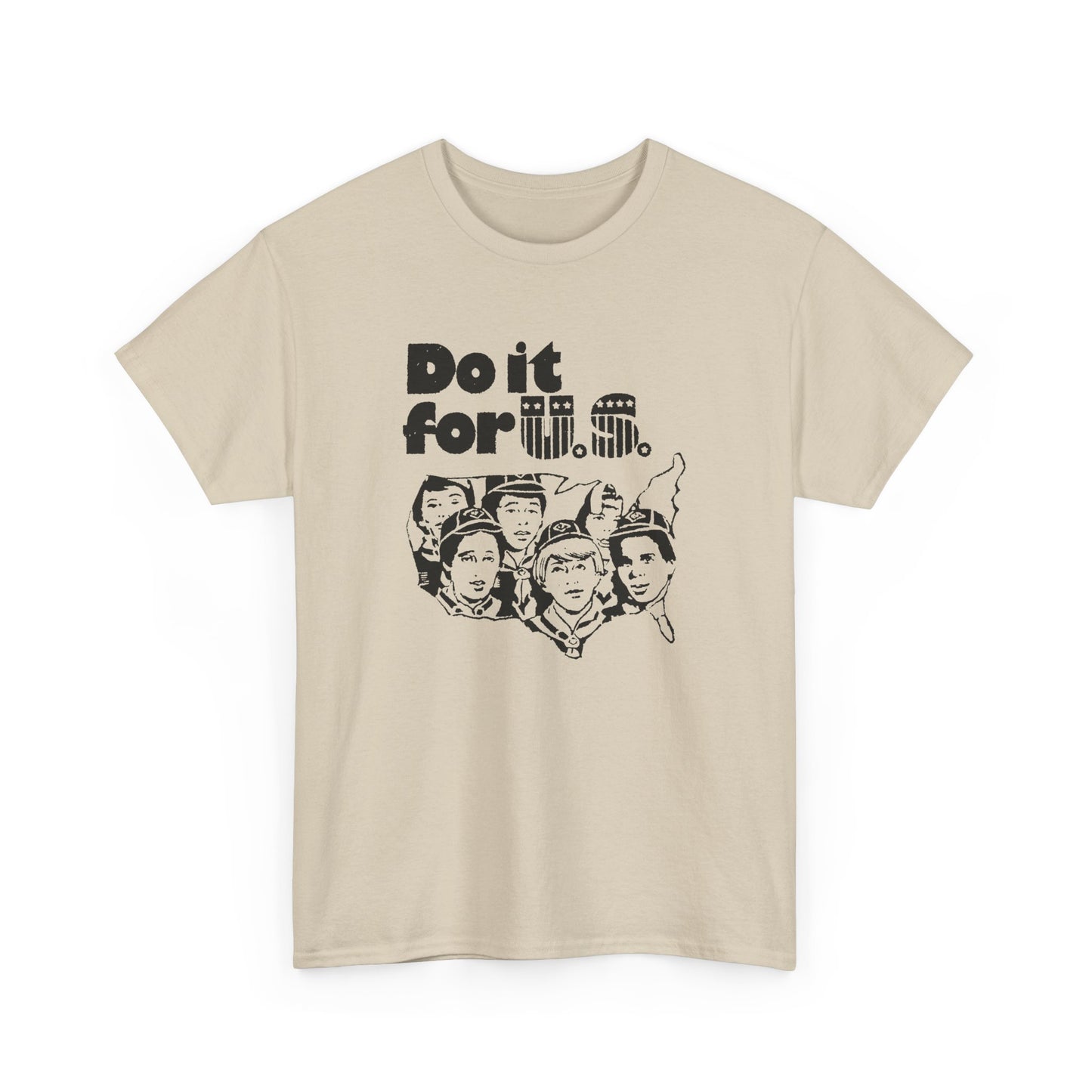 do it for us old boyscouts ad encouraging people to vote in the 1976 election tshirt