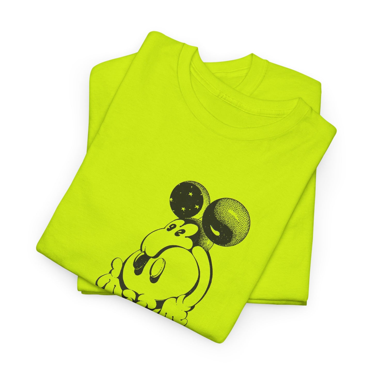 1968 illustration victor moscoso's cosmic mickey tshirt