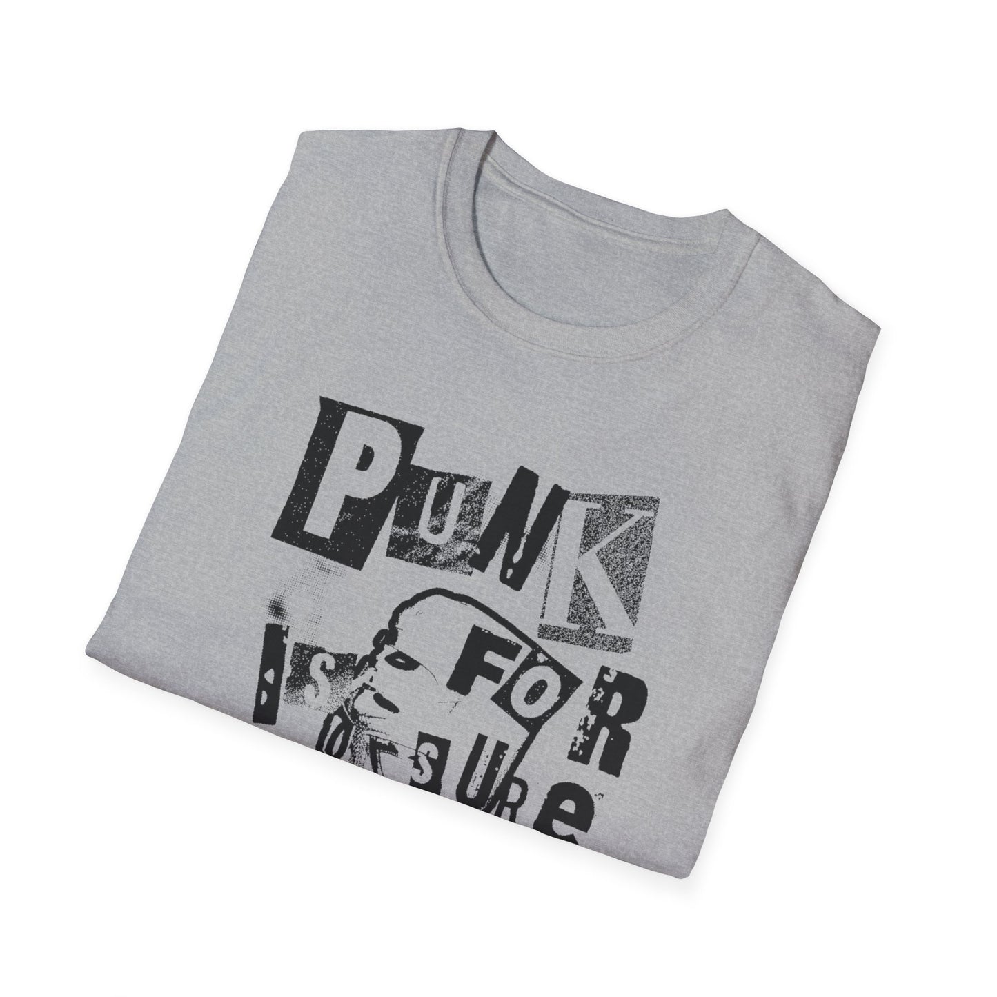 punk is for sure dead spray spaint style tshirt