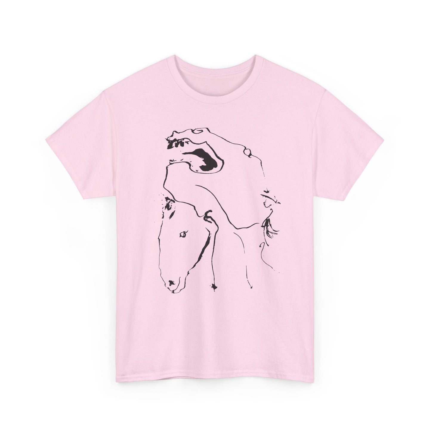 1961 horses lithograph by pablo ruiz picasso custom edit tshirt
