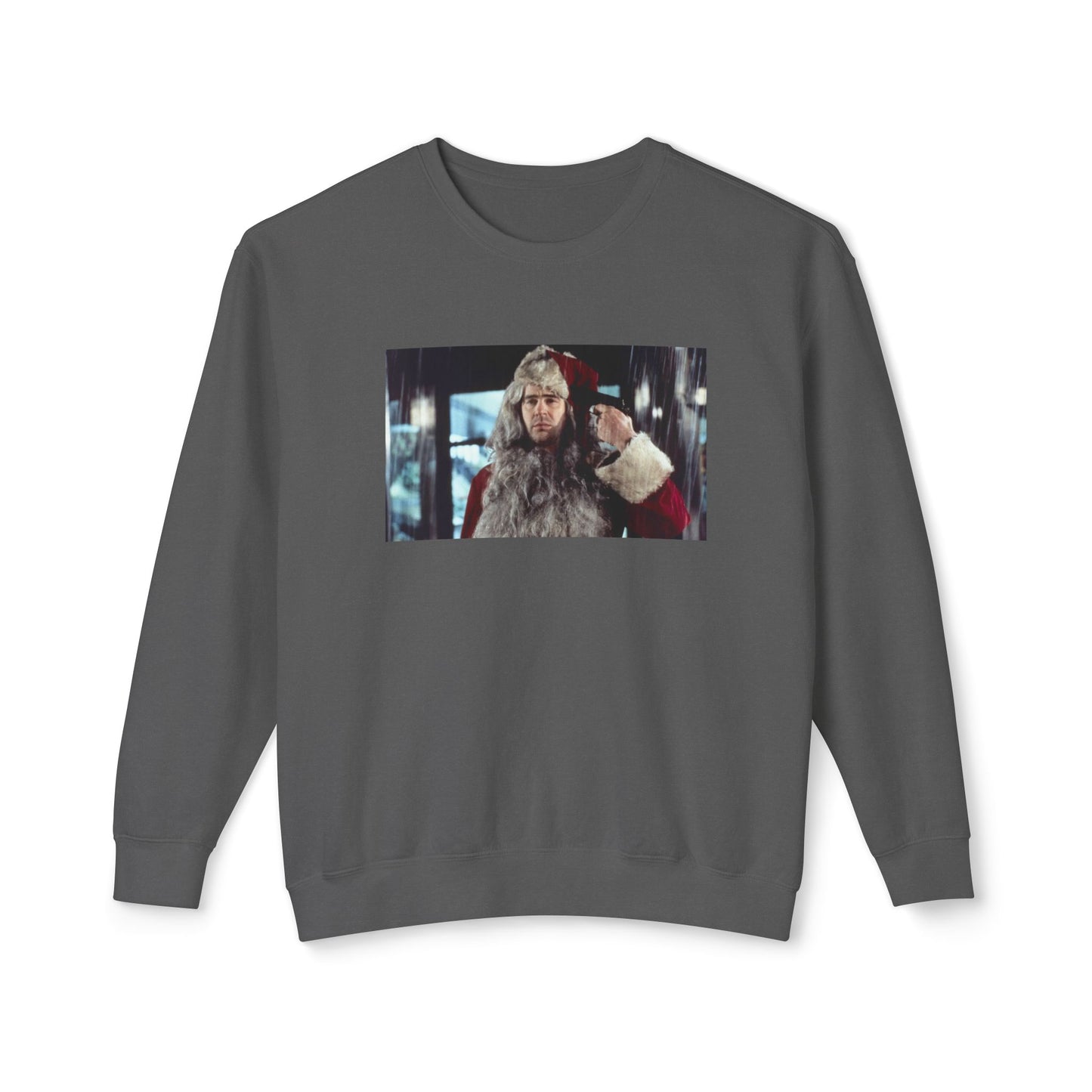 1983 trading places sad psycho santa dan aykroyd 100% cotton sweatshirt