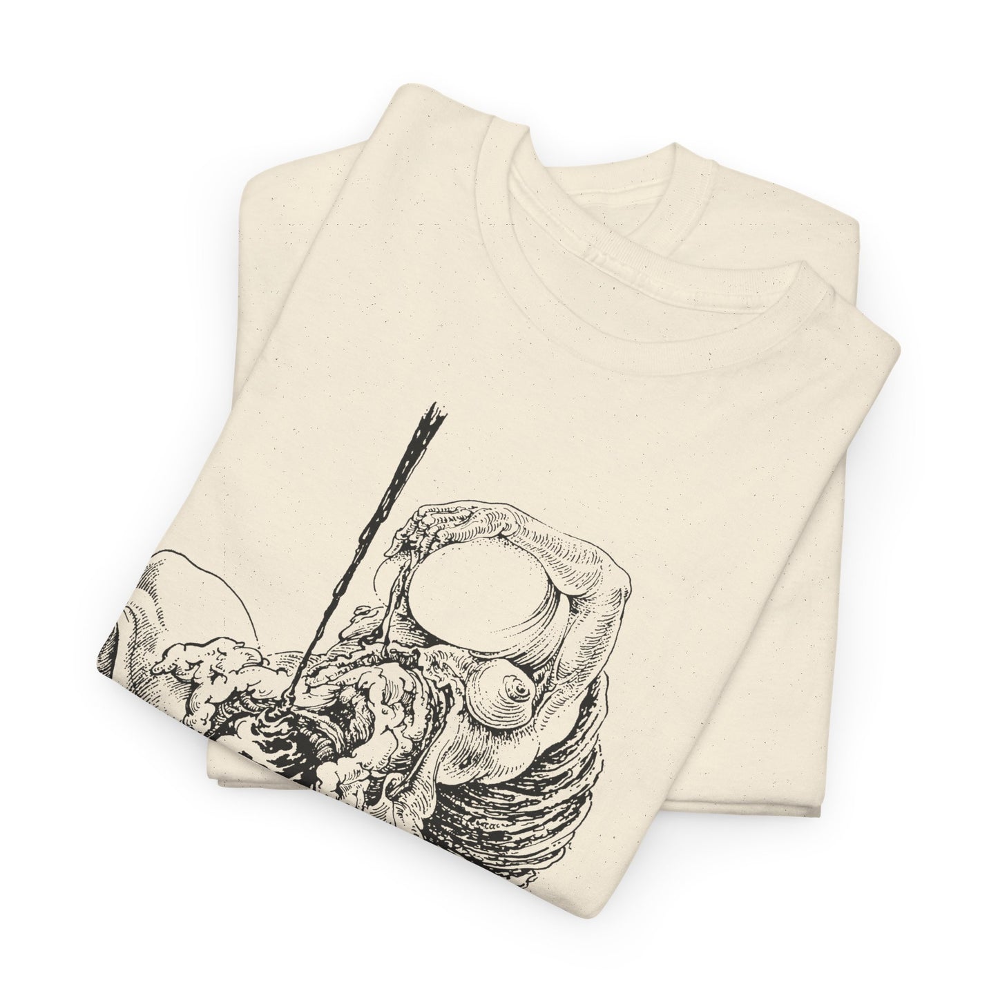 sibylle ruppert drawing from 1975 german avant garde journal tshirt