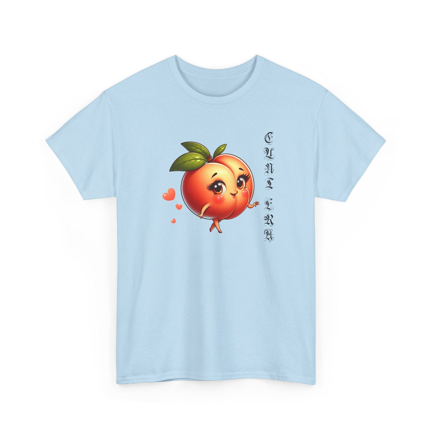 cunt era cute peach tshirt