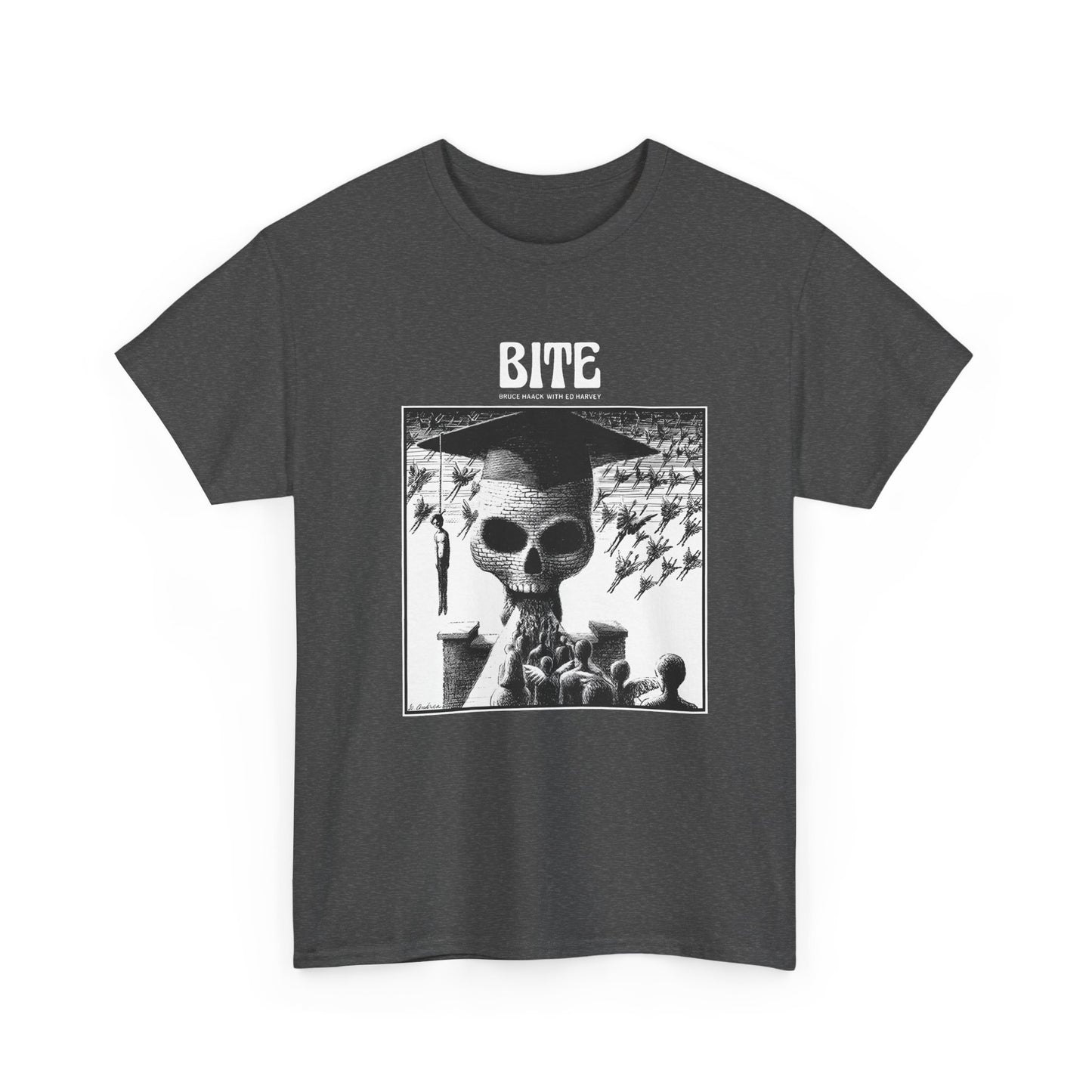1981 bruce haack with ed harvey experimental electronic album bite tshirt