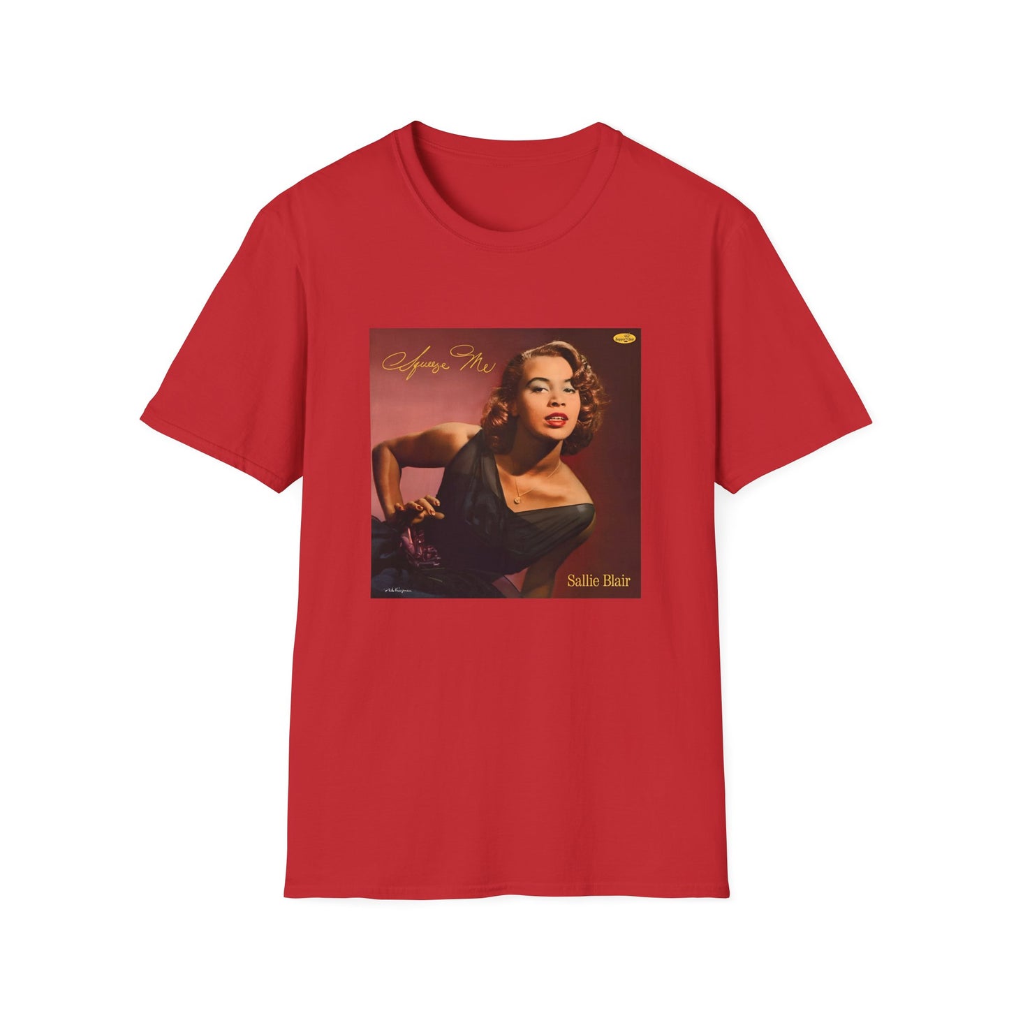 sallie blair squeeze me 1955 album tshirt