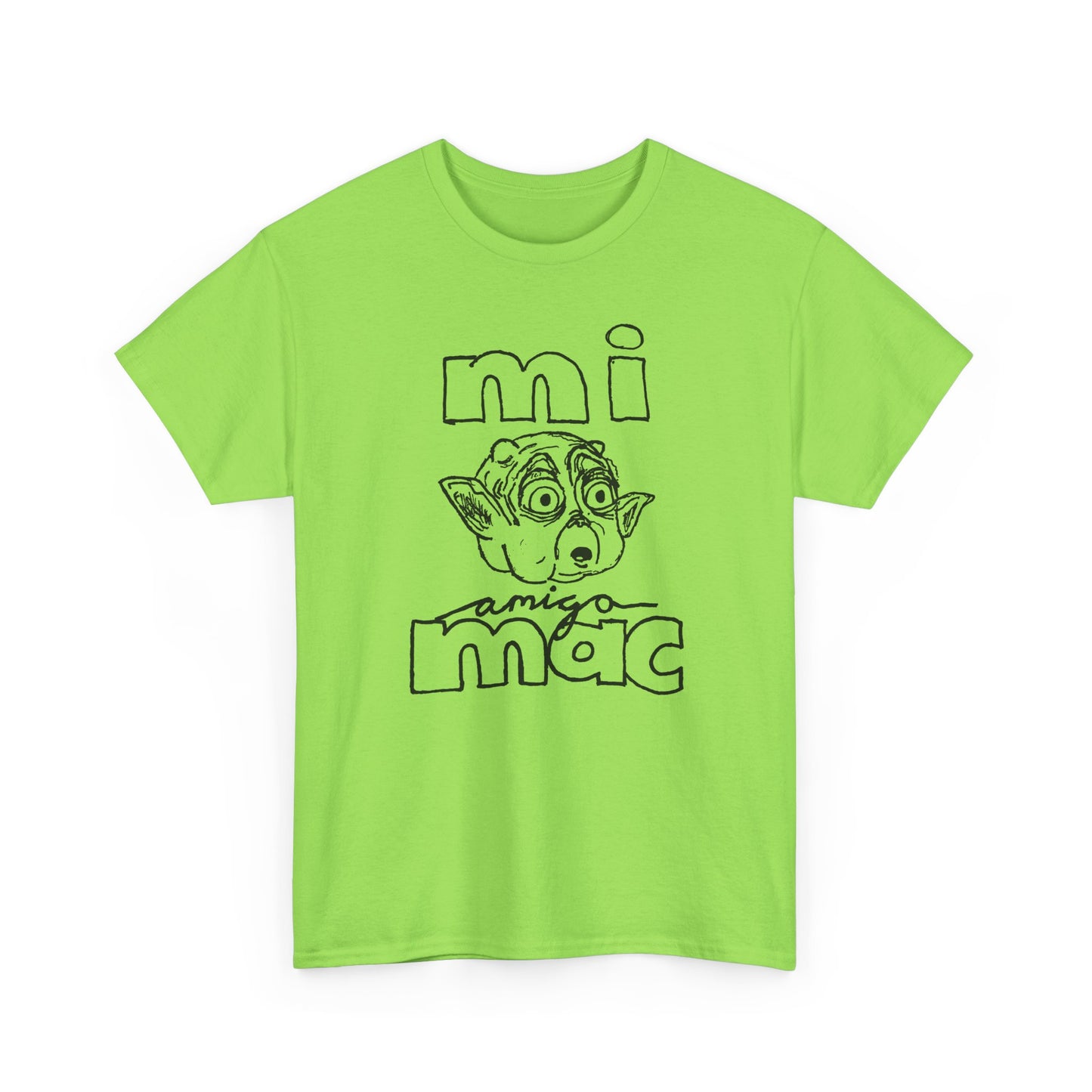 original drawing spanish 1988 mac and me mi amigo mac weird fan art no color tshirt