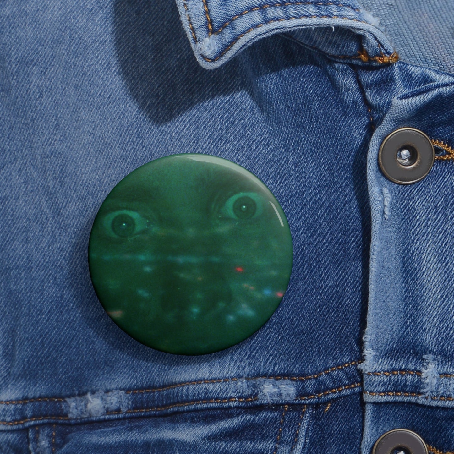 repo man 1984 otto's eyes from the chevy malibu pin button