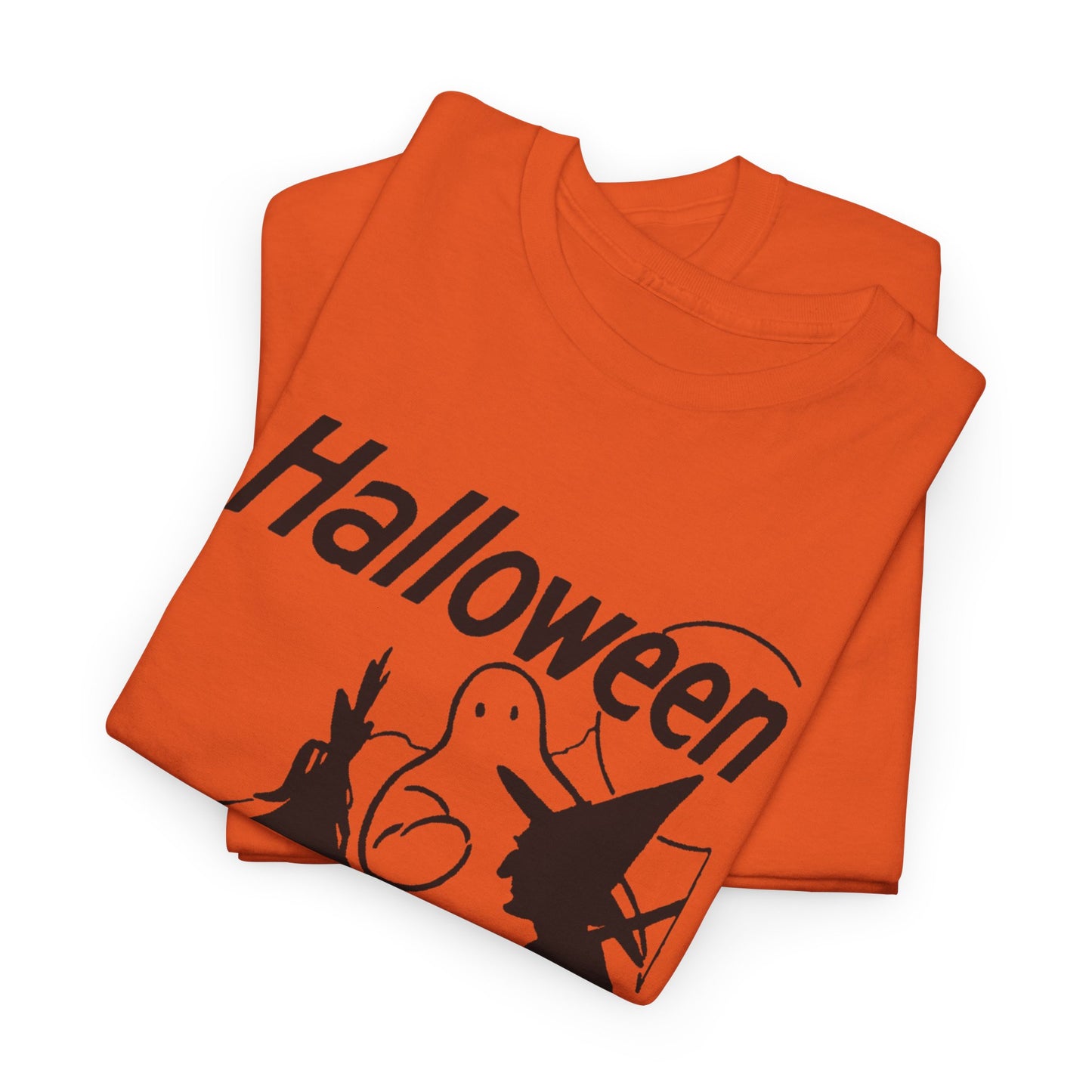 antique halloween graphic reproduction tshirt