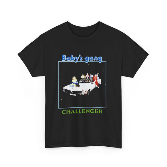 1985 challenger by babys gang custom no planets album cover tshirt