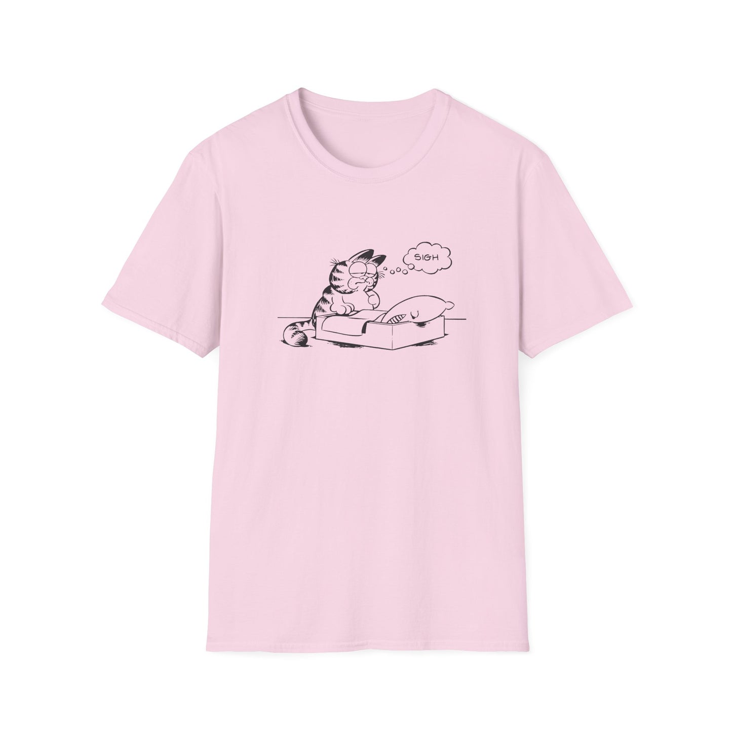 garf sighing tshirt