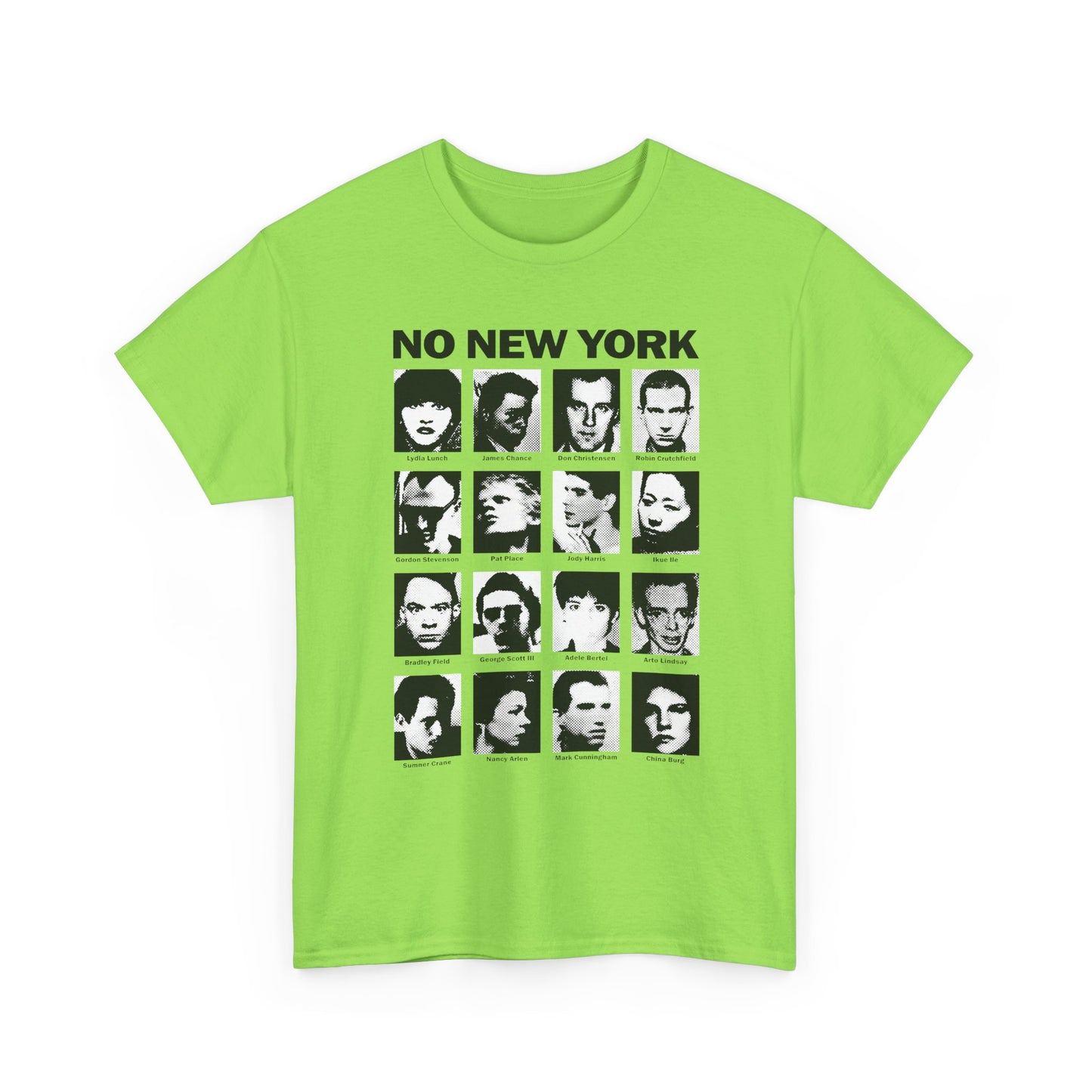 1978 no new york no wave compilation feat various artists by brian eno tshirt